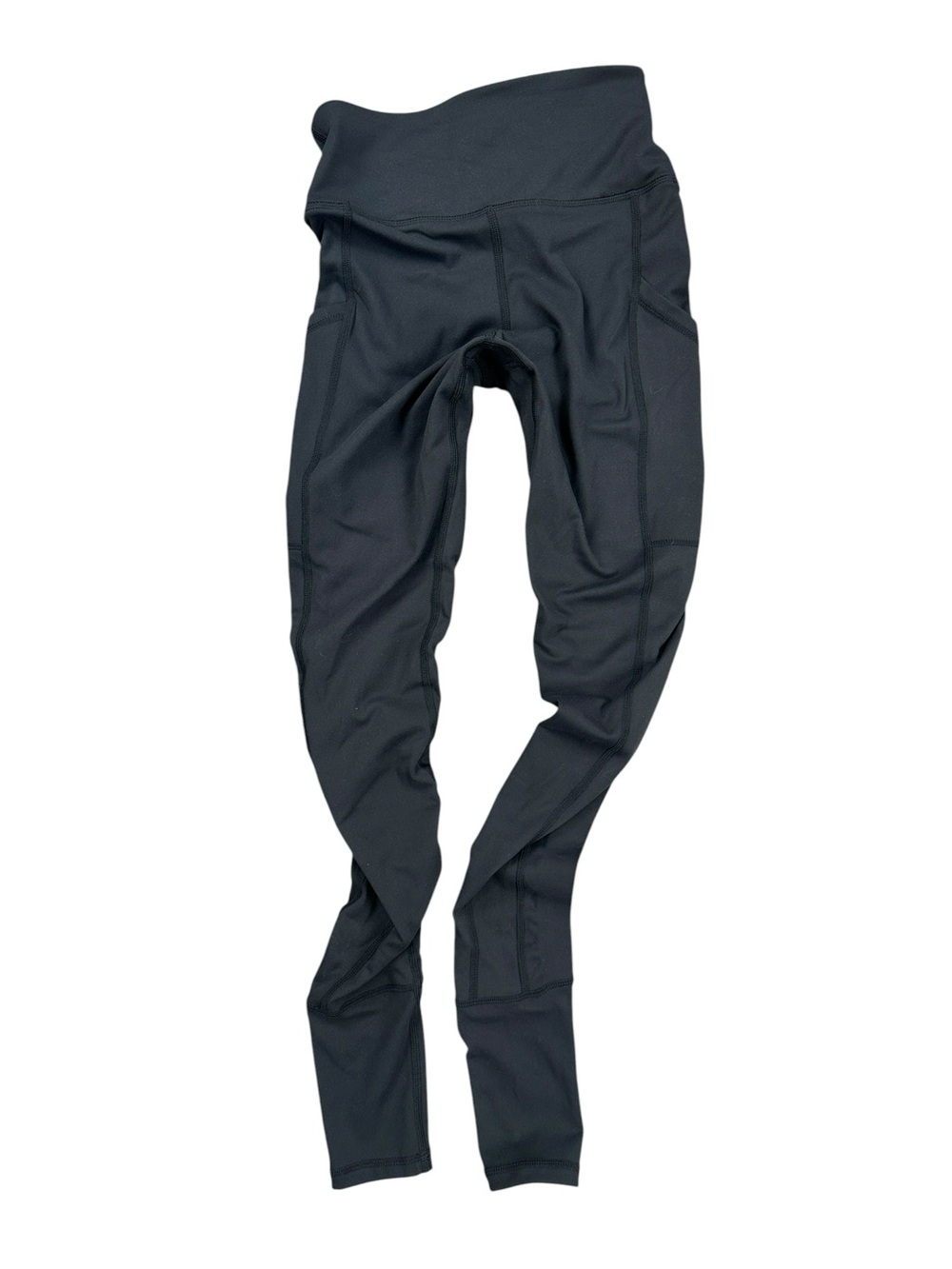 Sweetflexx Full Length Booty Bands Leggings Black High-Rise Pockets - 2
